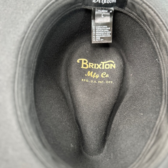 NWT-Brixton Messer Fedora - Picture 4 of 10